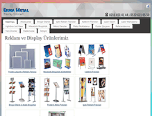 Tablet Screenshot of ermametal.com